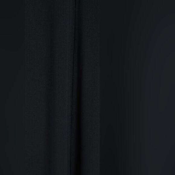 rag & bone Black V-Neck Midi Dress Medium - Picture 8 of 13